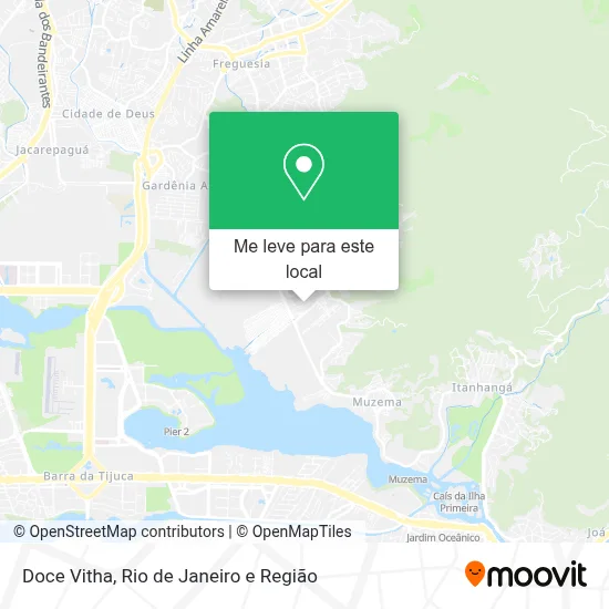 Doce Vitha mapa