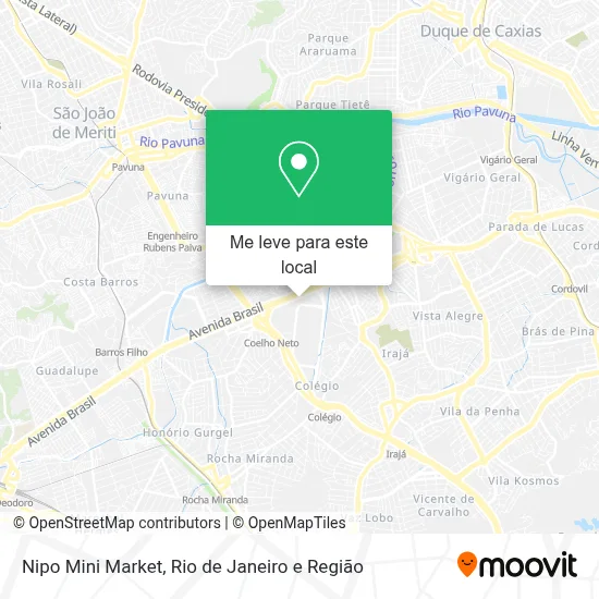 Nipo Mini Market mapa