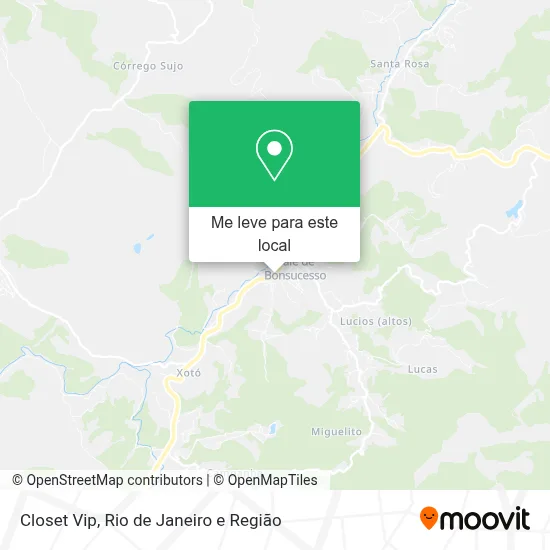 Closet Vip mapa