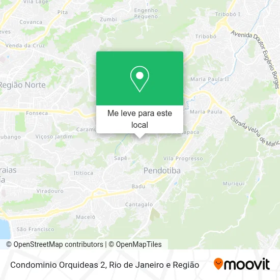 Condominio Orquideas 2 mapa