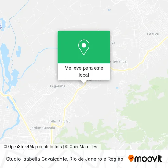 Studio Isabella Cavalcante mapa