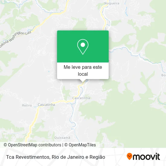 Tca Revestimentos mapa