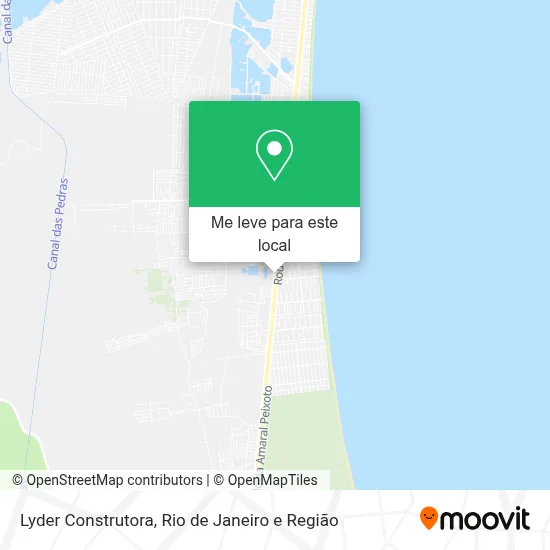 Lyder Construtora mapa