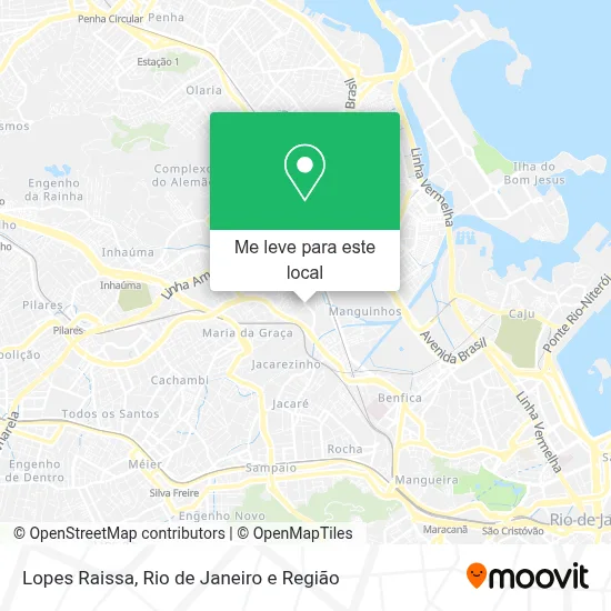 Lopes Raissa mapa