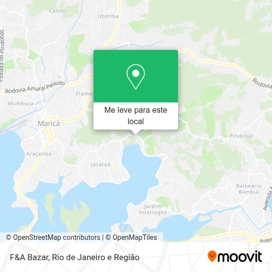 F&A Bazar mapa
