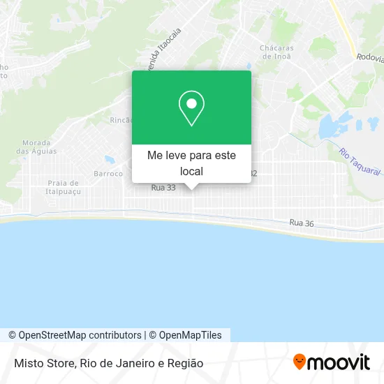 Misto Store mapa
