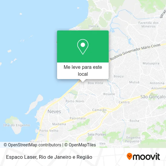 Espaco Laser mapa