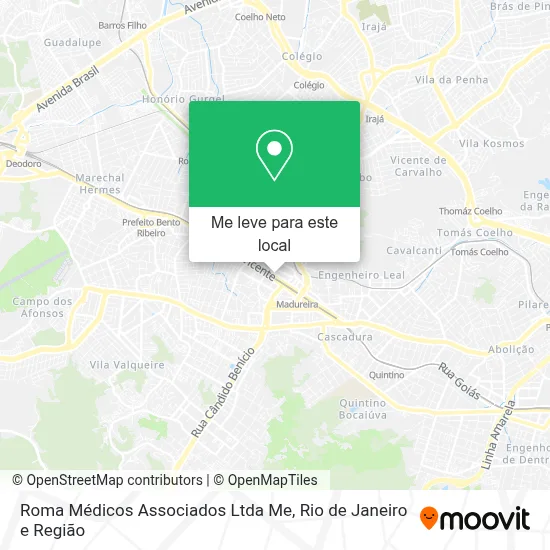 Roma Médicos Associados Ltda Me mapa