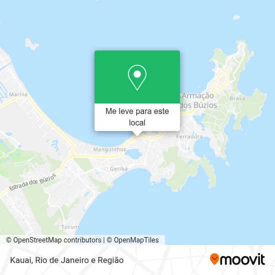 Kauai mapa