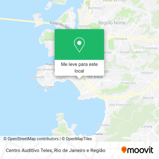 Centro Auditivo Telex mapa