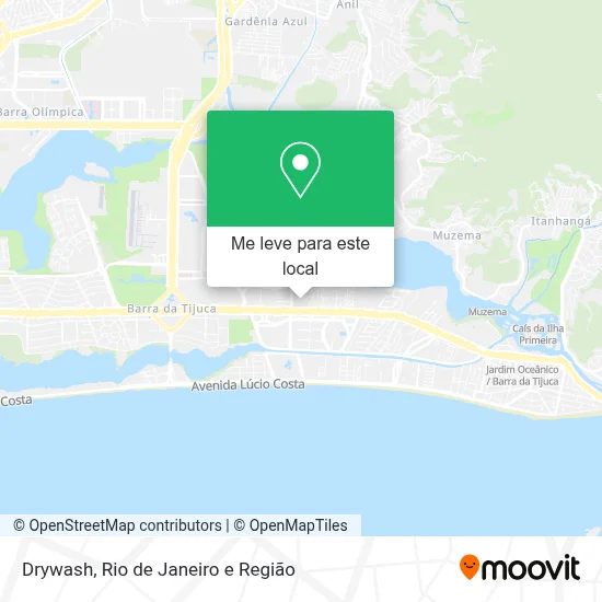 Drywash mapa