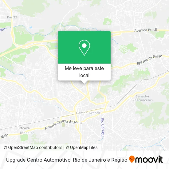 Upgrade Centro Automotivo mapa