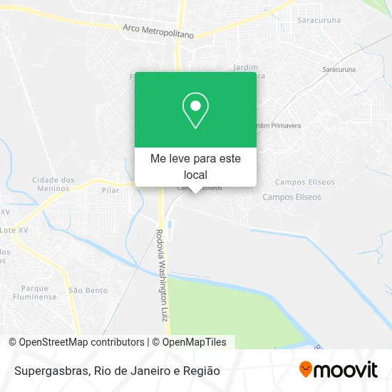 Supergasbras mapa