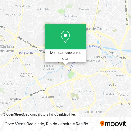 Coco Verde Reciclado mapa