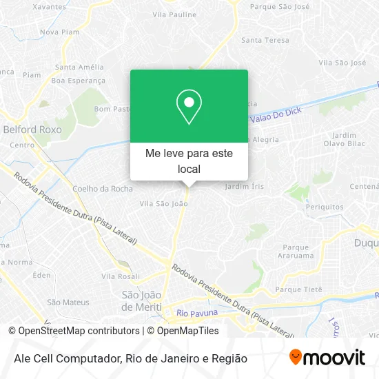 Ale Cell Computador mapa