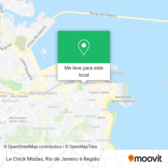 Le Chick Modas mapa