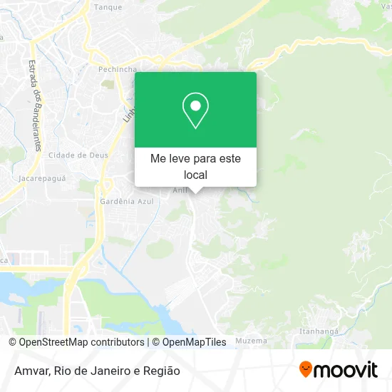 Amvar mapa