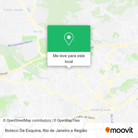 Boteco Da Esquina mapa