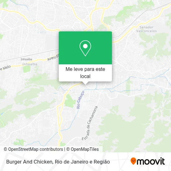 Burger And Chicken mapa