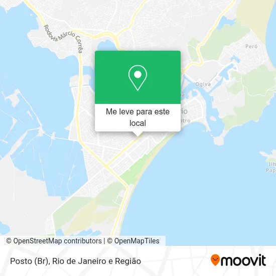 Posto (Br) mapa