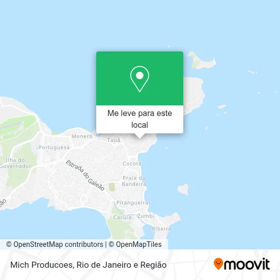 Mich Producoes mapa