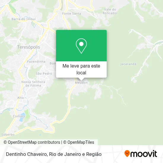 Dentinho Chaveiro mapa