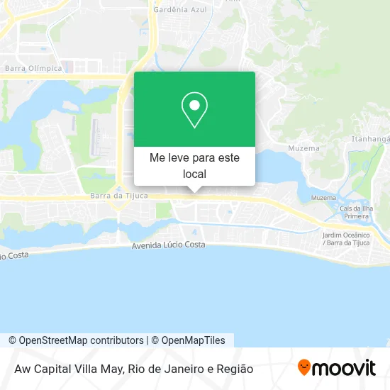 Aw Capital Villa May mapa