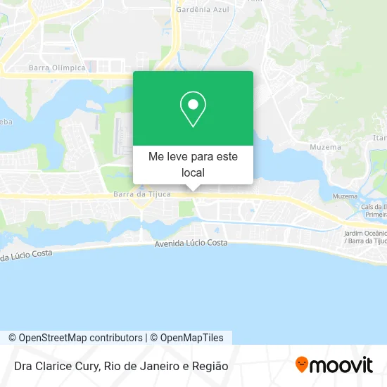 Dra Clarice Cury mapa
