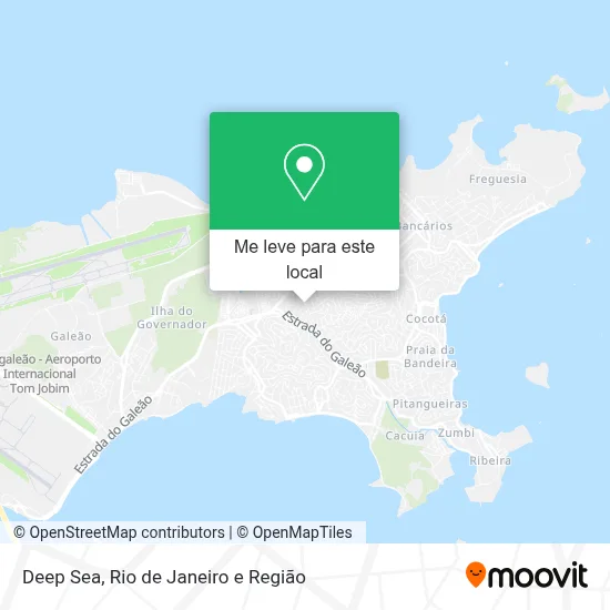 Deep Sea mapa
