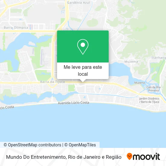 Mundo Do Entretenimento mapa