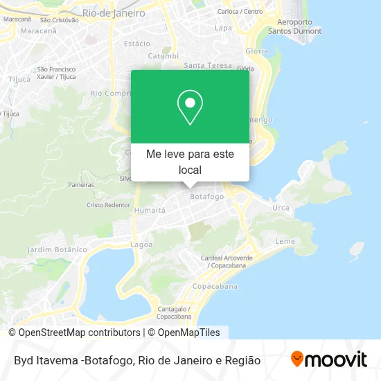 Byd Itavema -Botafogo mapa