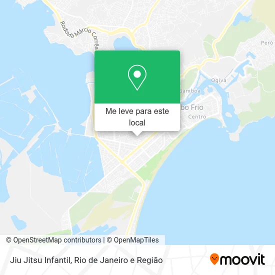 Jiu Jitsu Infantil mapa
