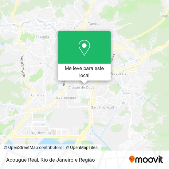 Acougue Real mapa