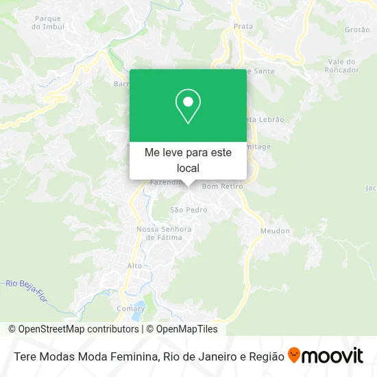 Tere Modas Moda Feminina mapa