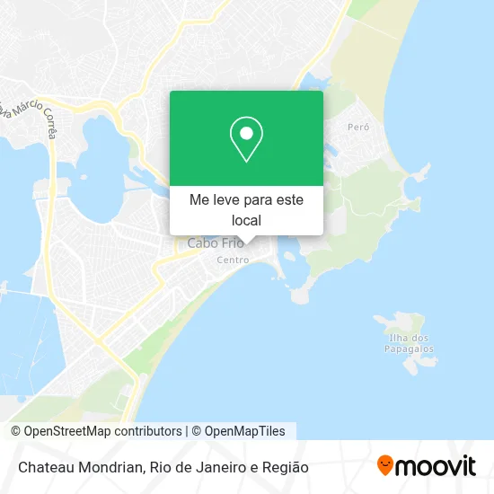 Chateau Mondrian mapa