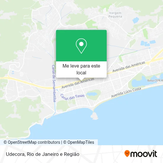 Udecora mapa