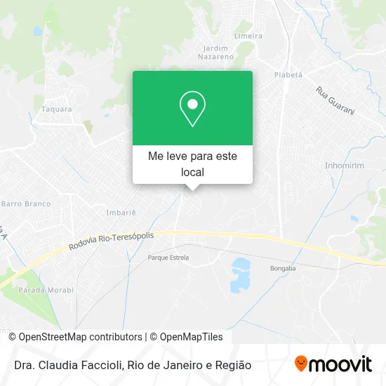 Dra. Claudia Faccioli mapa