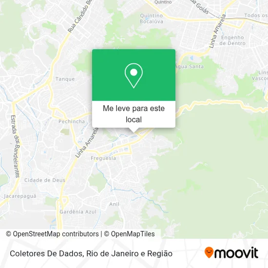 Coletores De Dados mapa