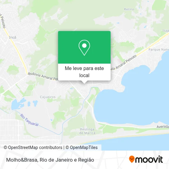 Molho&Brasa mapa