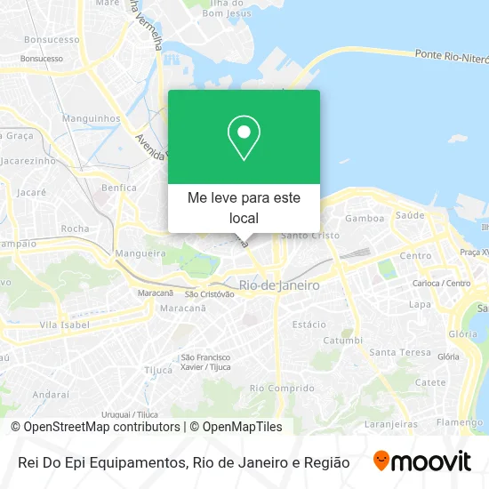Rei Do Epi Equipamentos mapa