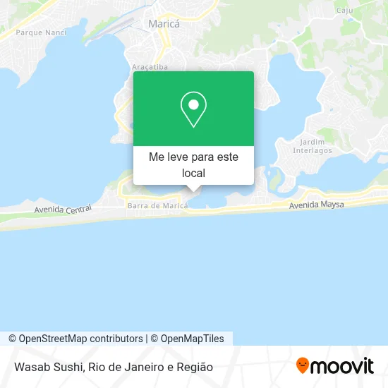 Wasab Sushi mapa