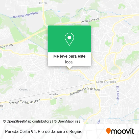 Parada Certa 94 mapa