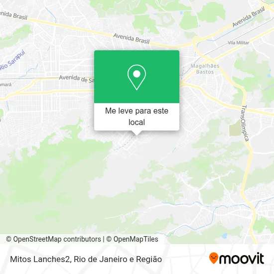 Mitos Lanches2 mapa