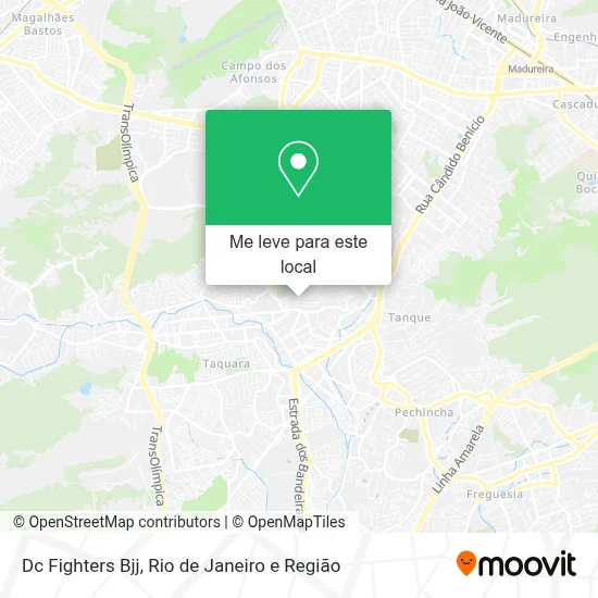 Dc Fighters Bjj mapa