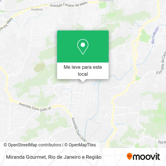 Miranda Gourmet mapa