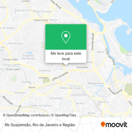 Rb Suspensão mapa