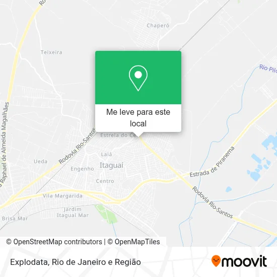 Explodata mapa