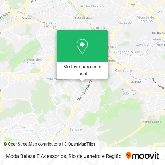 Moda Beleza E Acessorios mapa