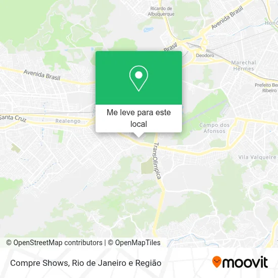 Compre Shows mapa