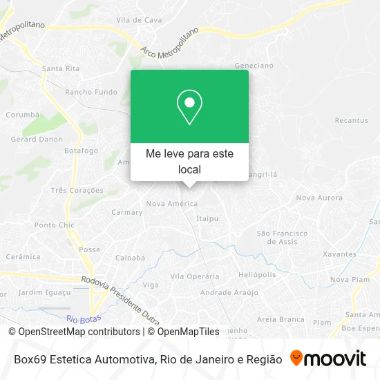 Box69 Estetica Automotiva mapa
